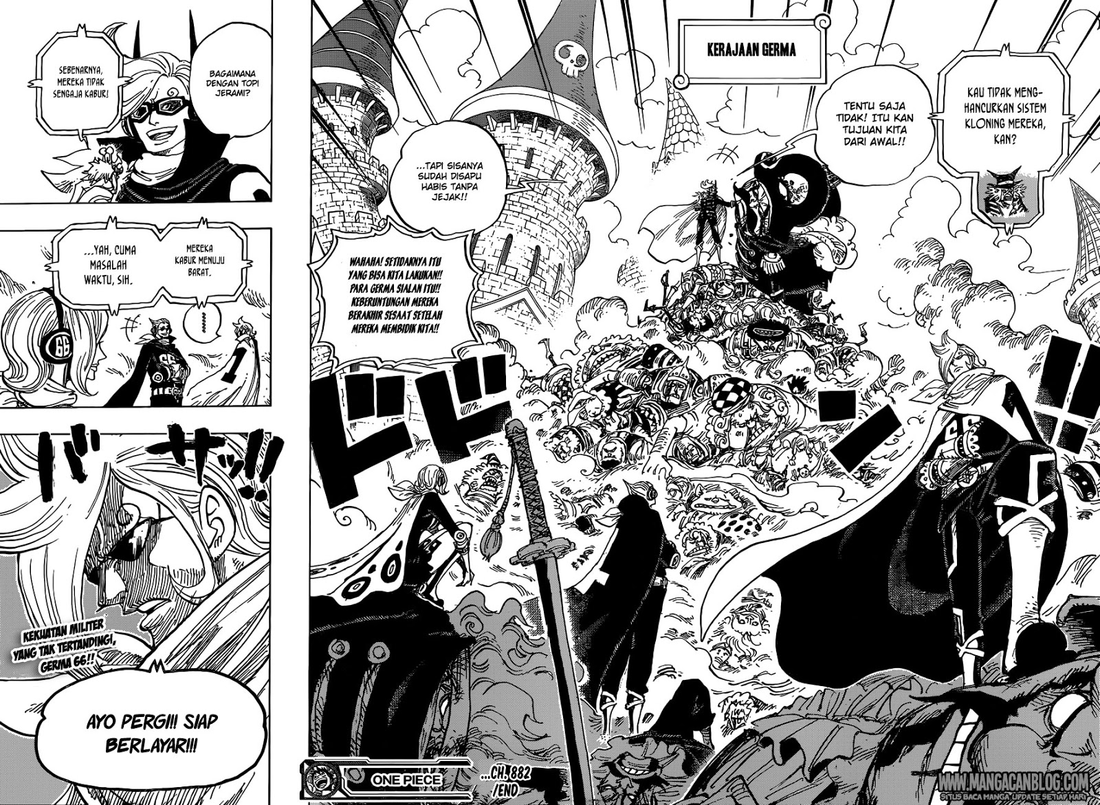 One Piece Chapter 882