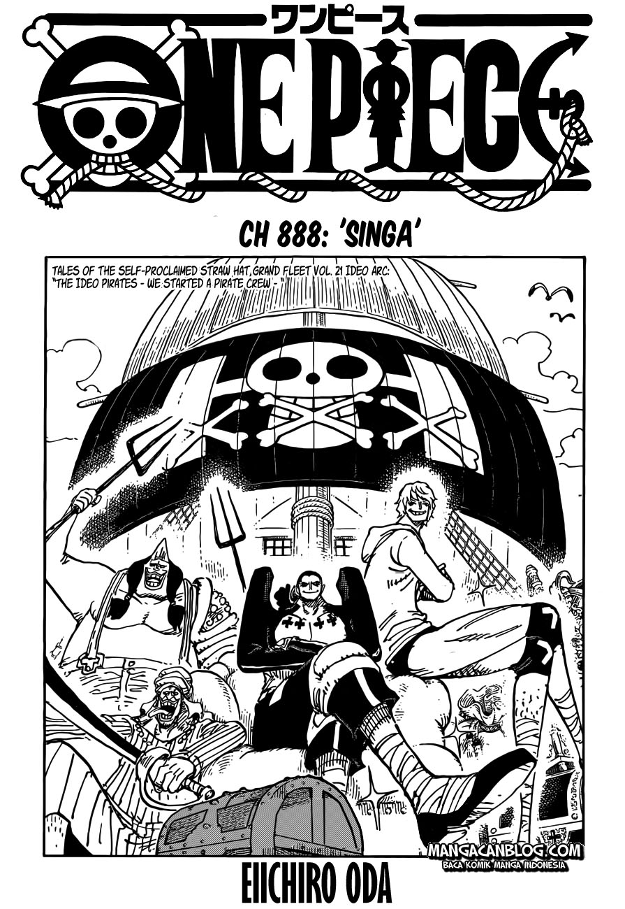 One Piece Chapter 888