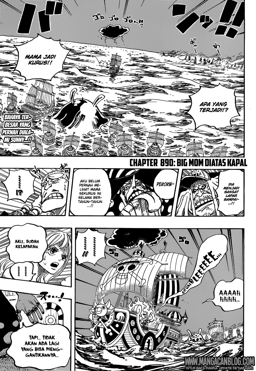 One Piece Chapter 890