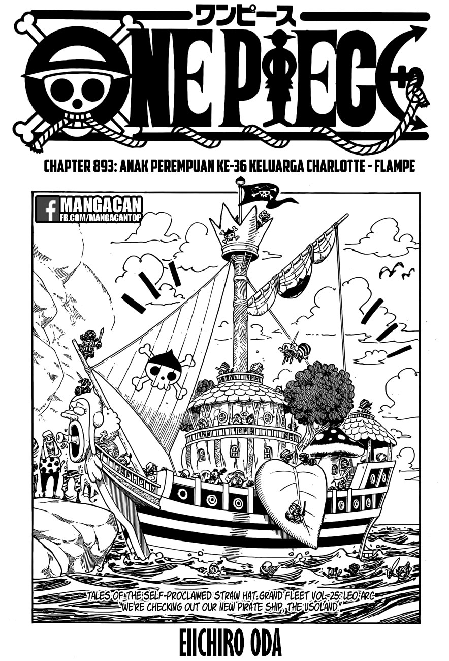 One Piece Chapter 893