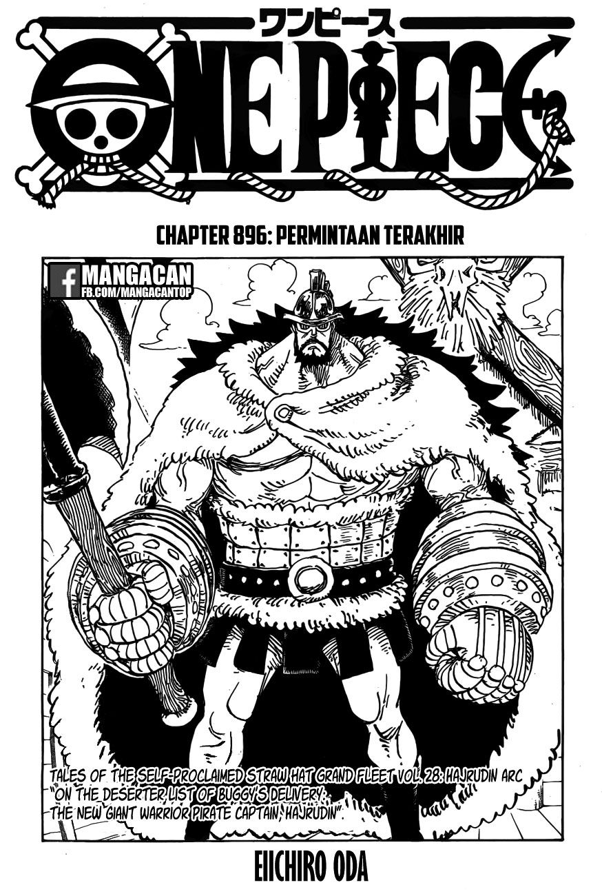 One Piece Chapter 896