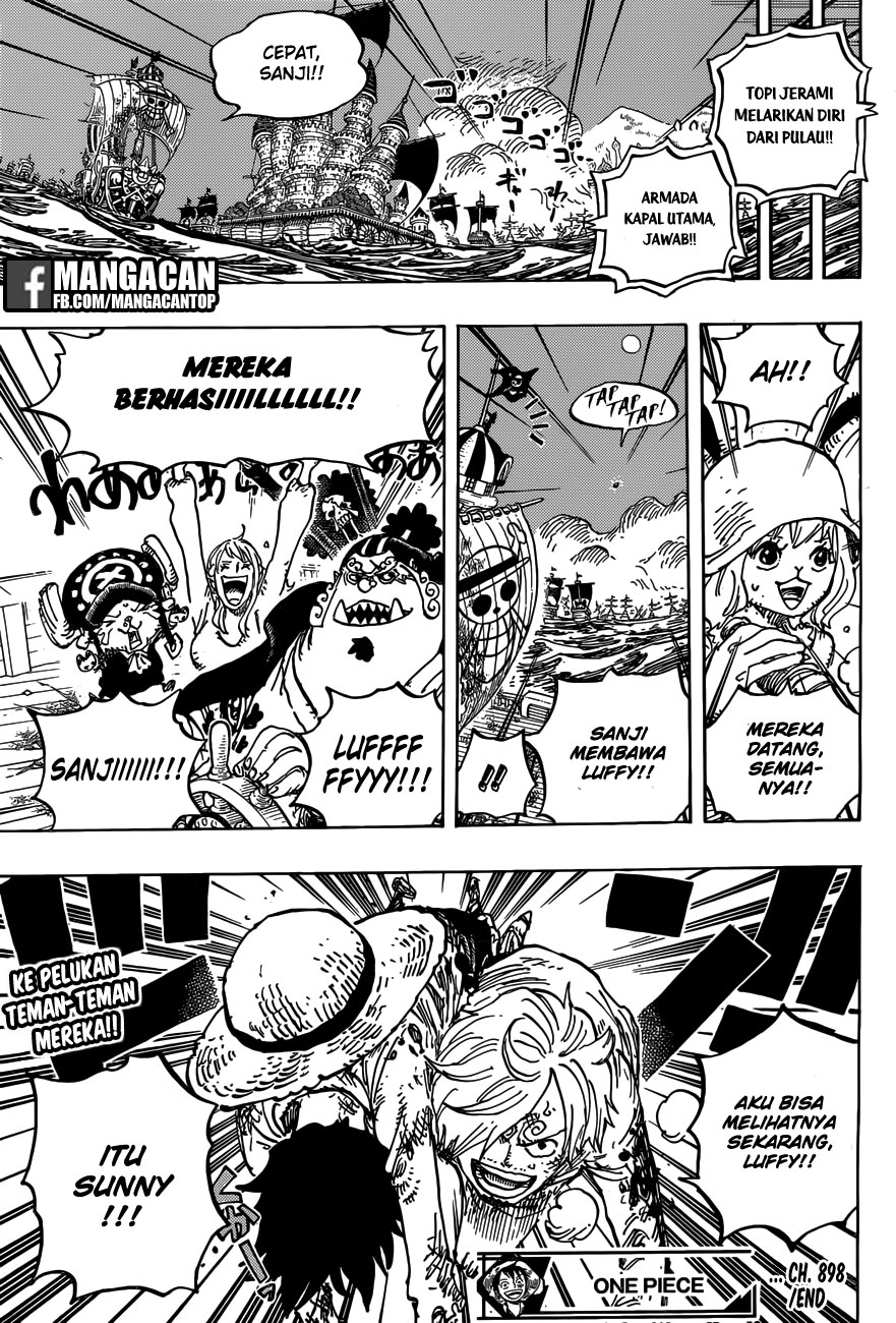 One Piece Chapter 898