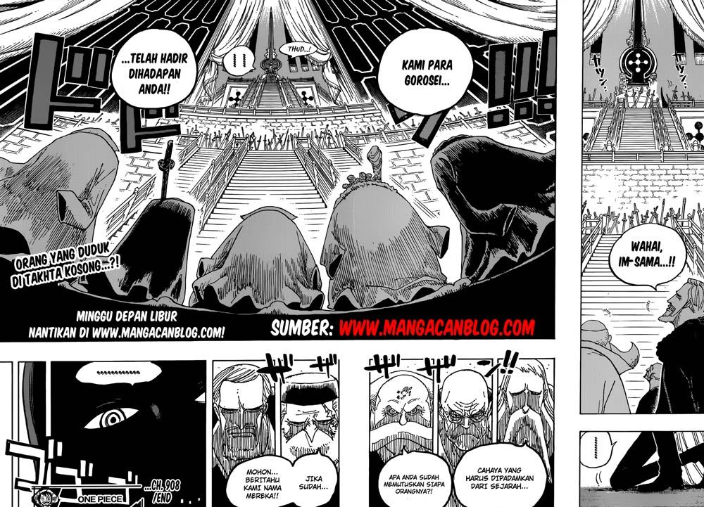 One Piece Chapter 908