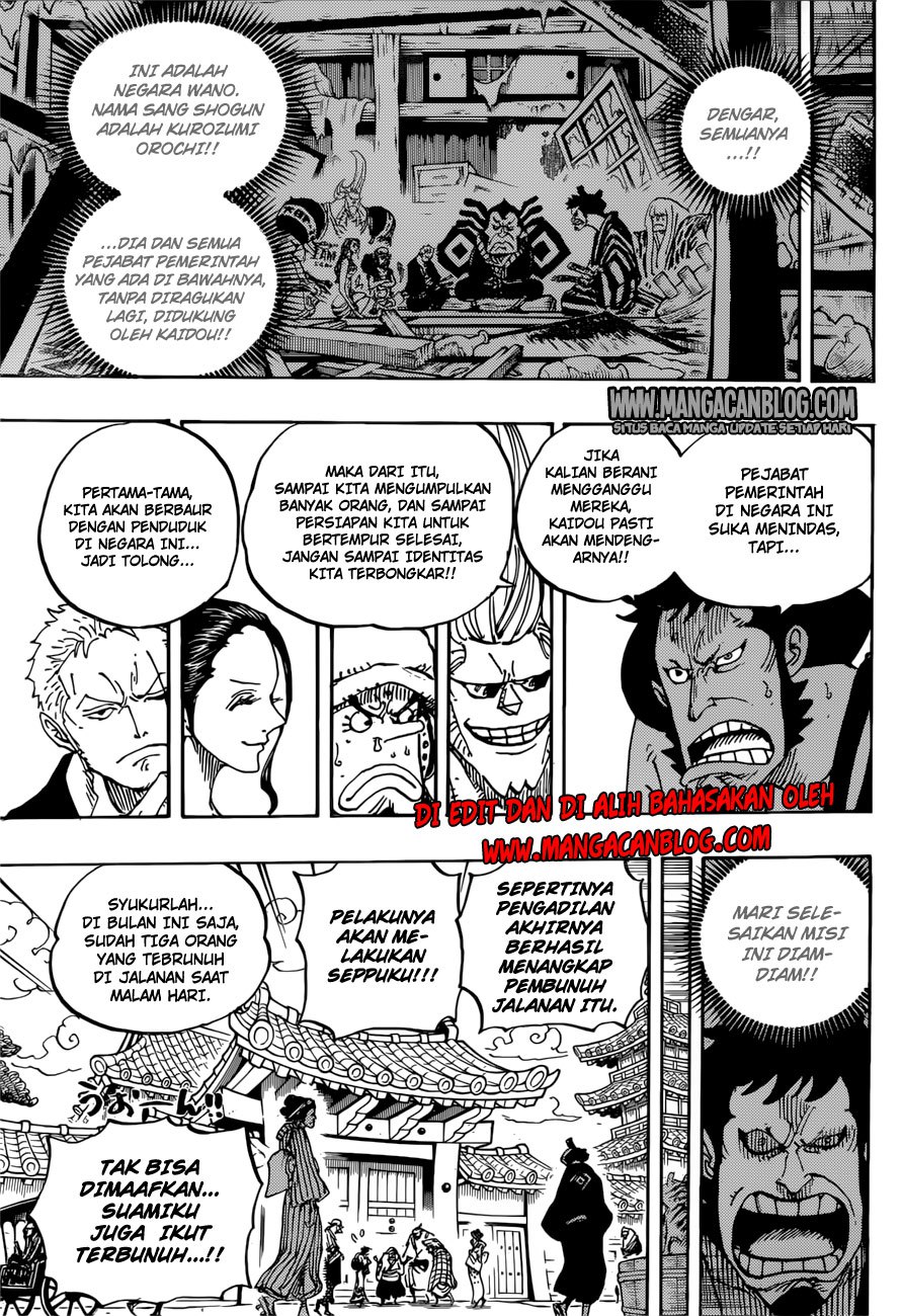 One Piece Chapter 909