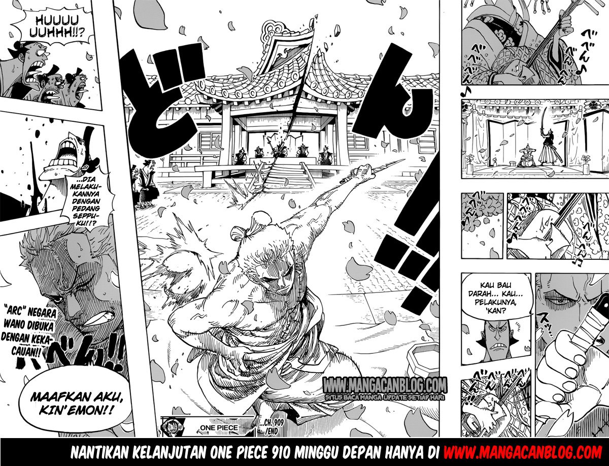 One Piece Chapter 909