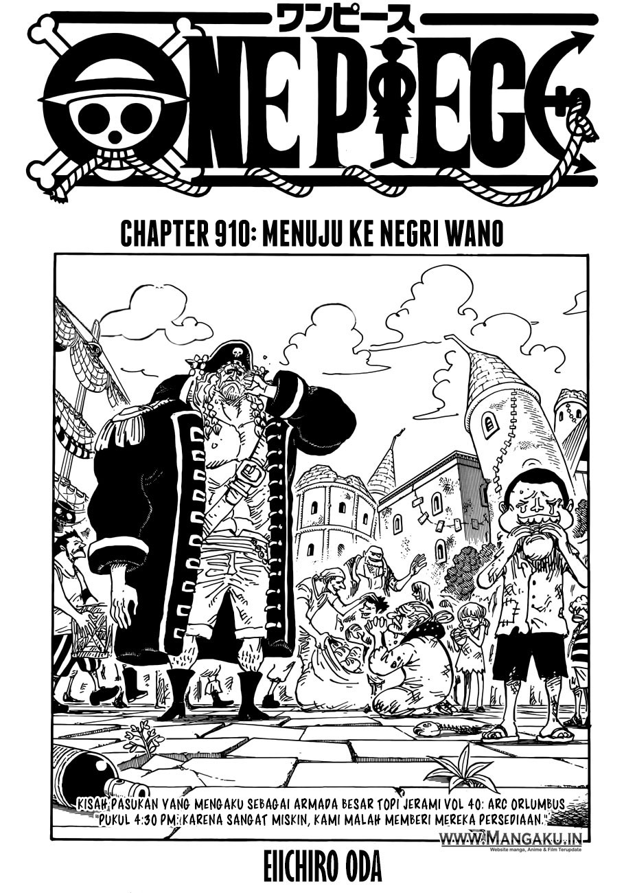 One Piece Chapter 910