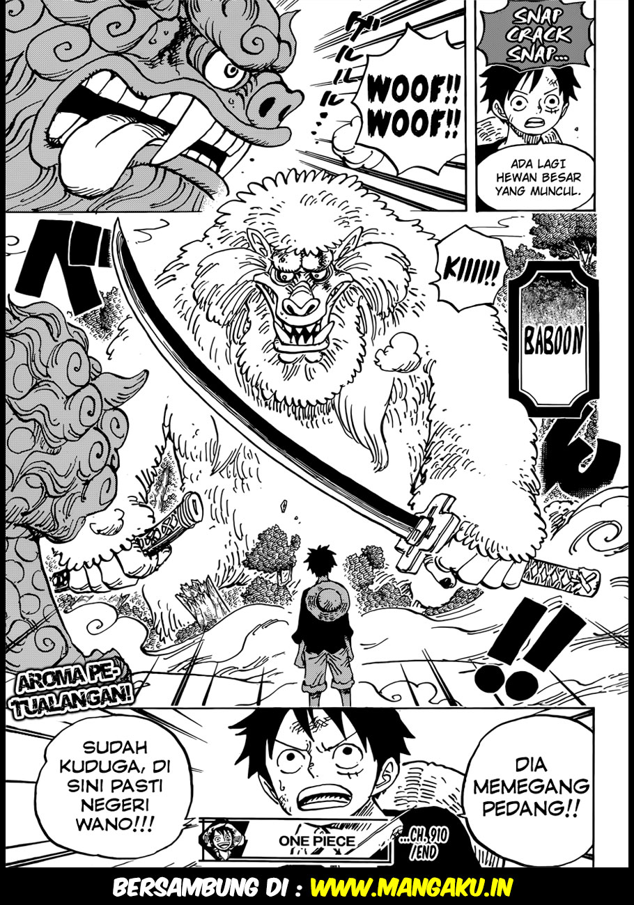 One Piece Chapter 910