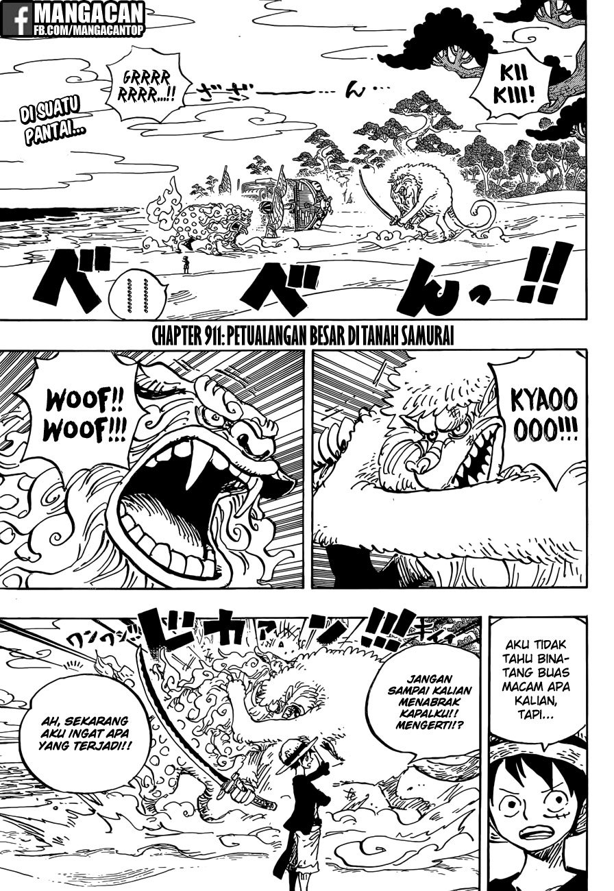 One Piece Chapter 911