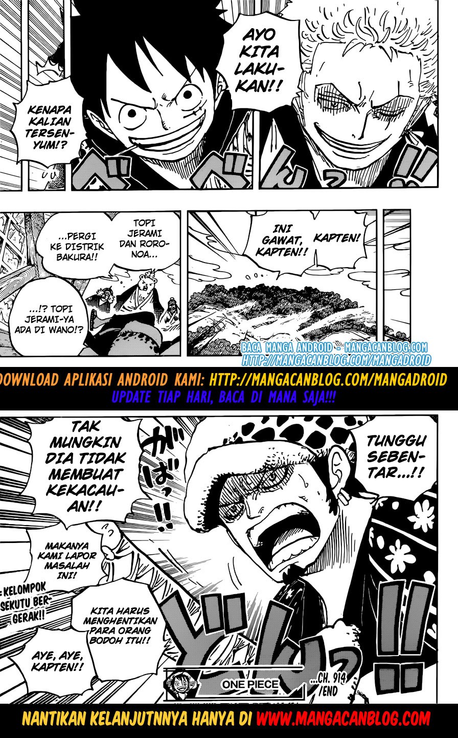 One Piece Chapter 914