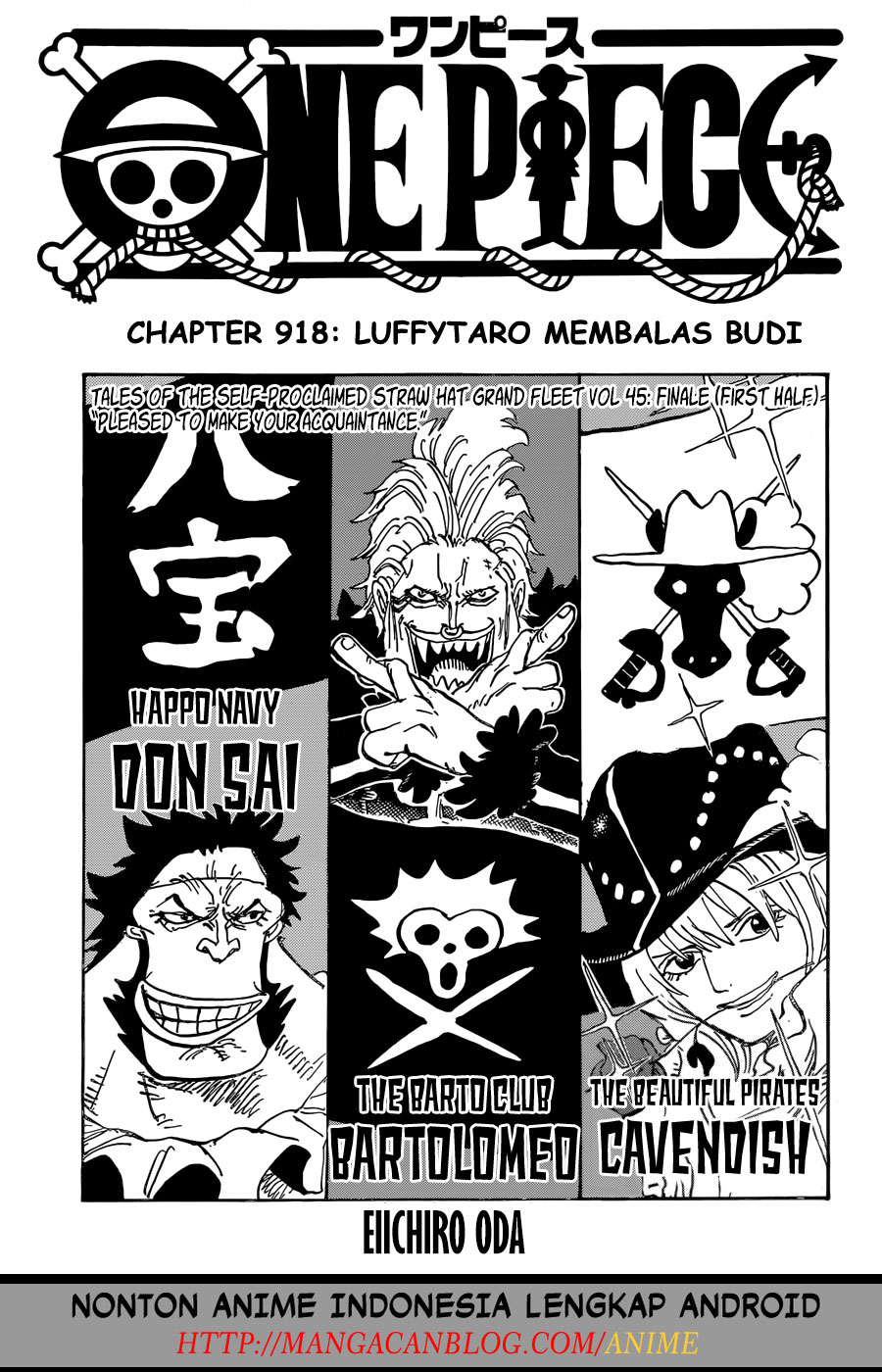 One Piece Chapter 918