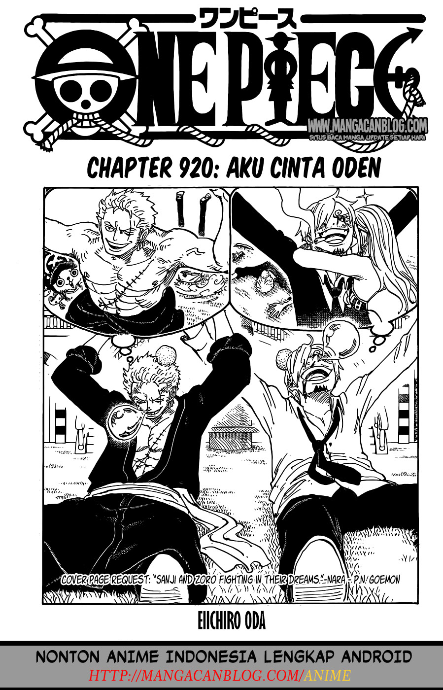 One Piece Chapter 920