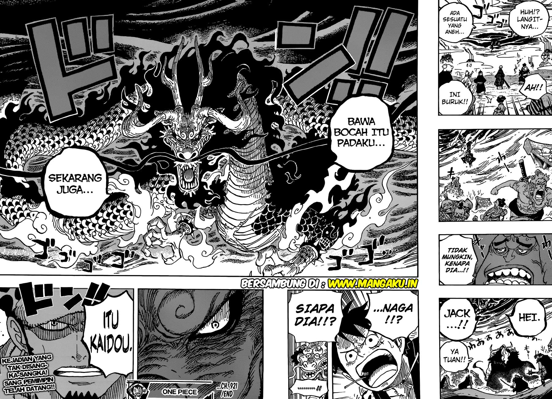 One Piece Chapter 921