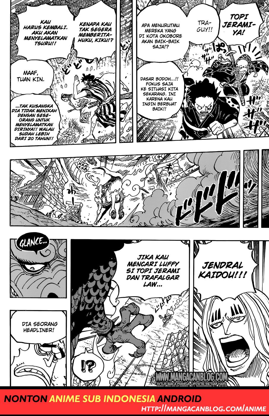 One Piece Chapter 922