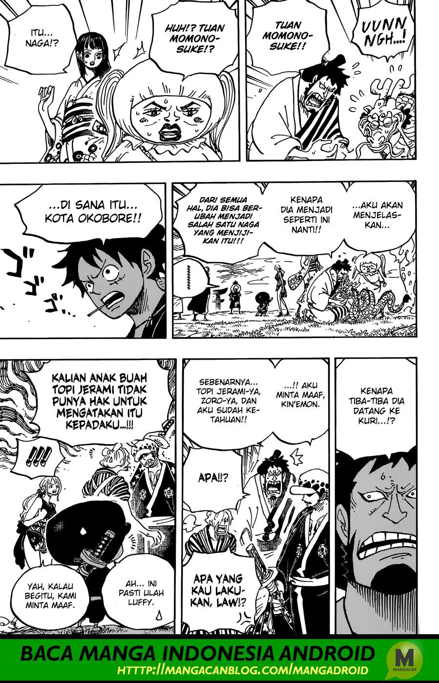 One Piece Chapter 922