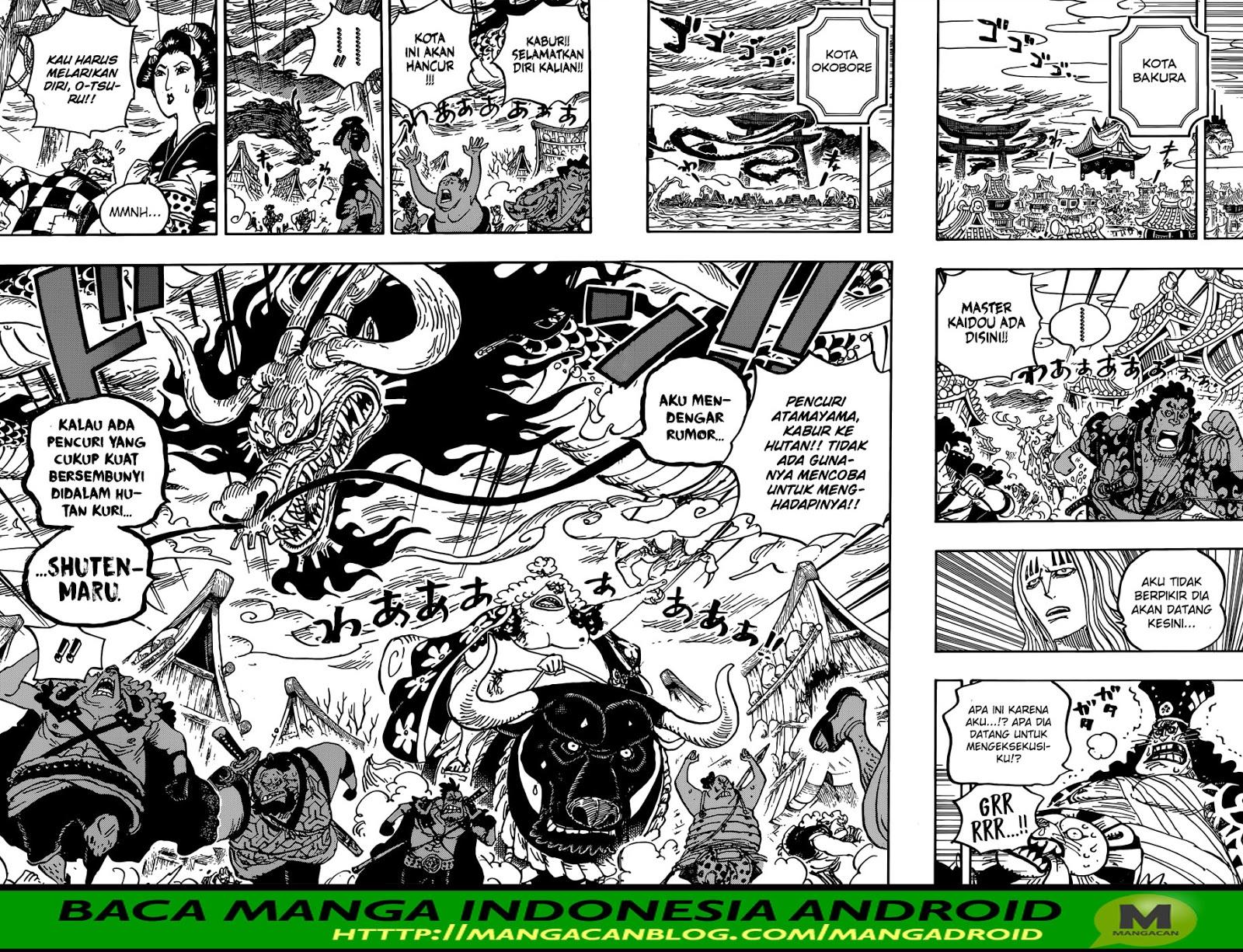 One Piece Chapter 922