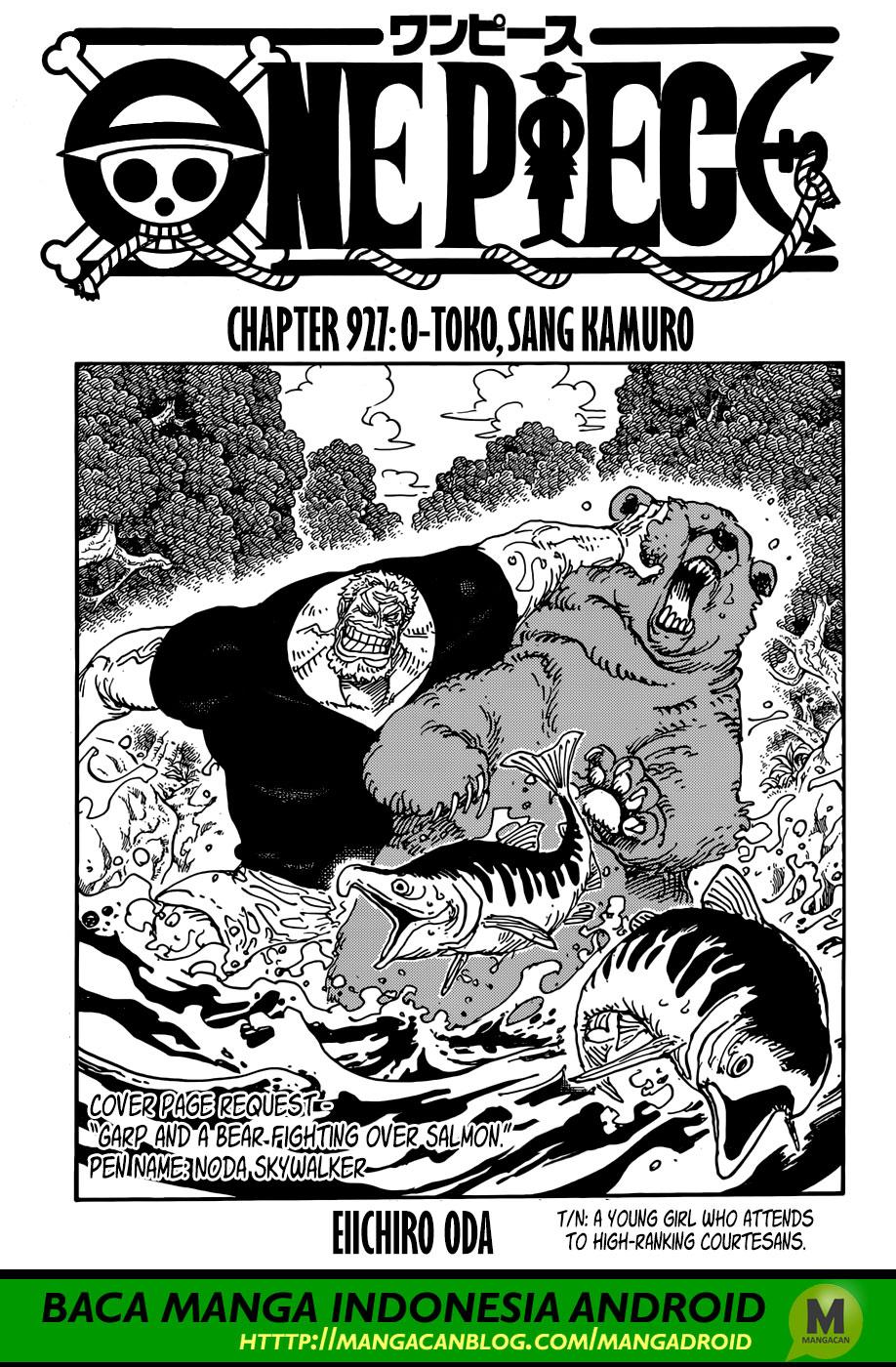 One Piece Chapter 927