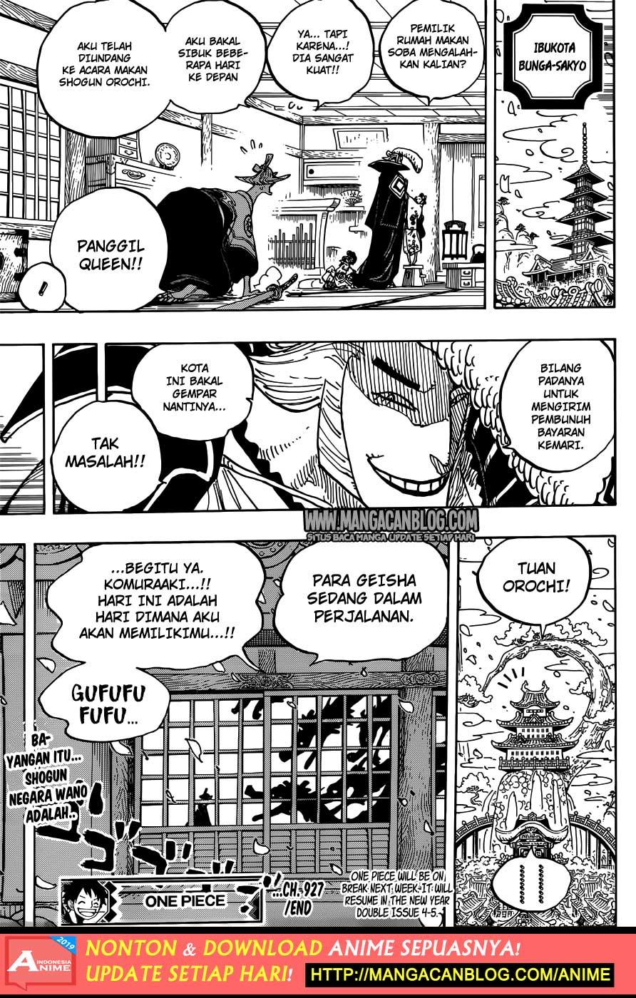 One Piece Chapter 927