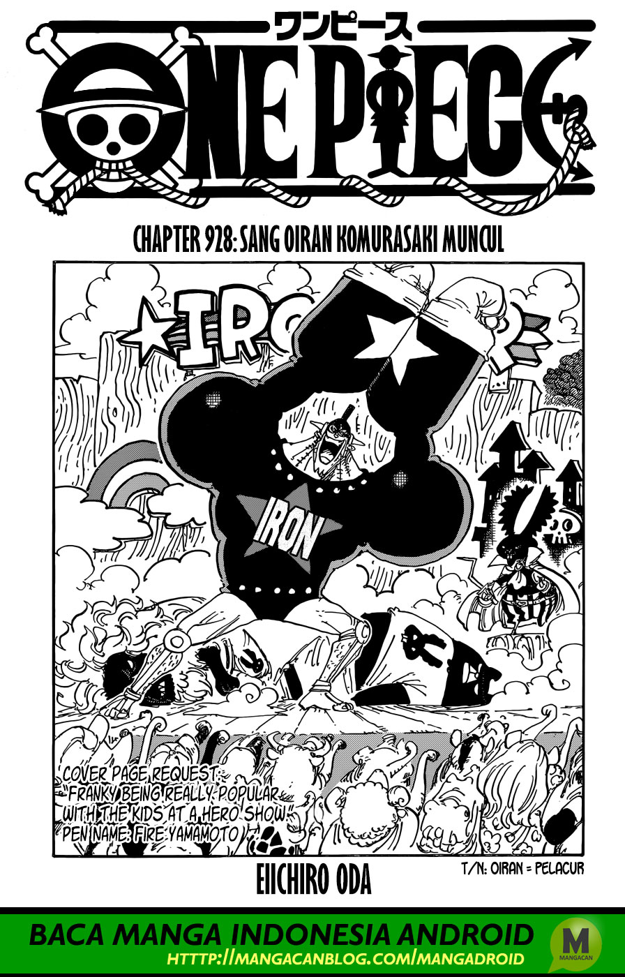 One Piece Chapter 928