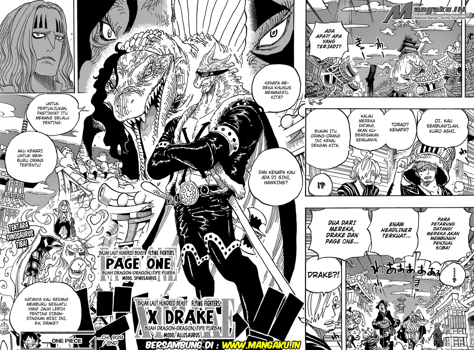 One Piece Chapter 929