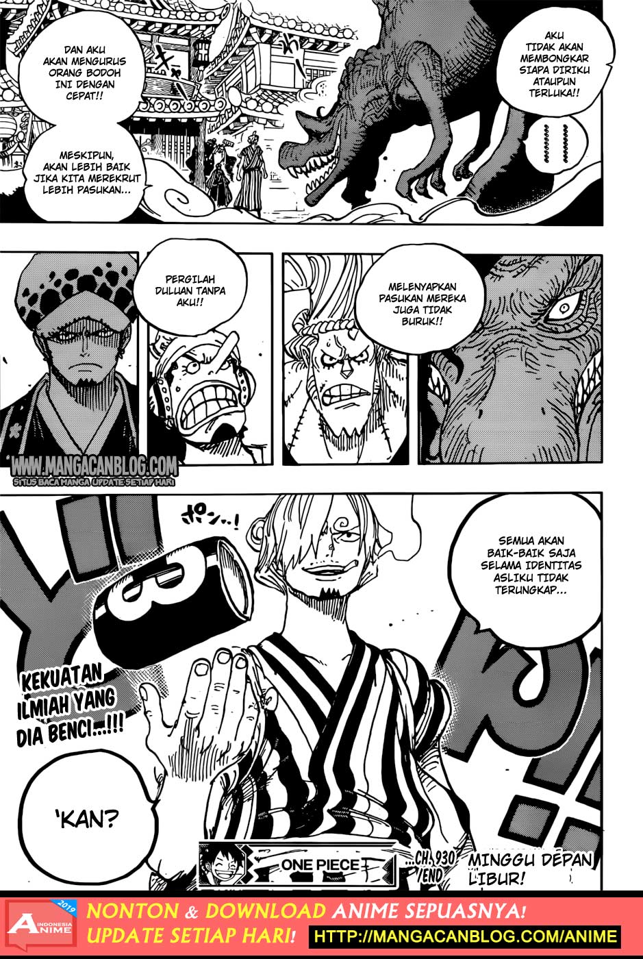 One Piece Chapter 931