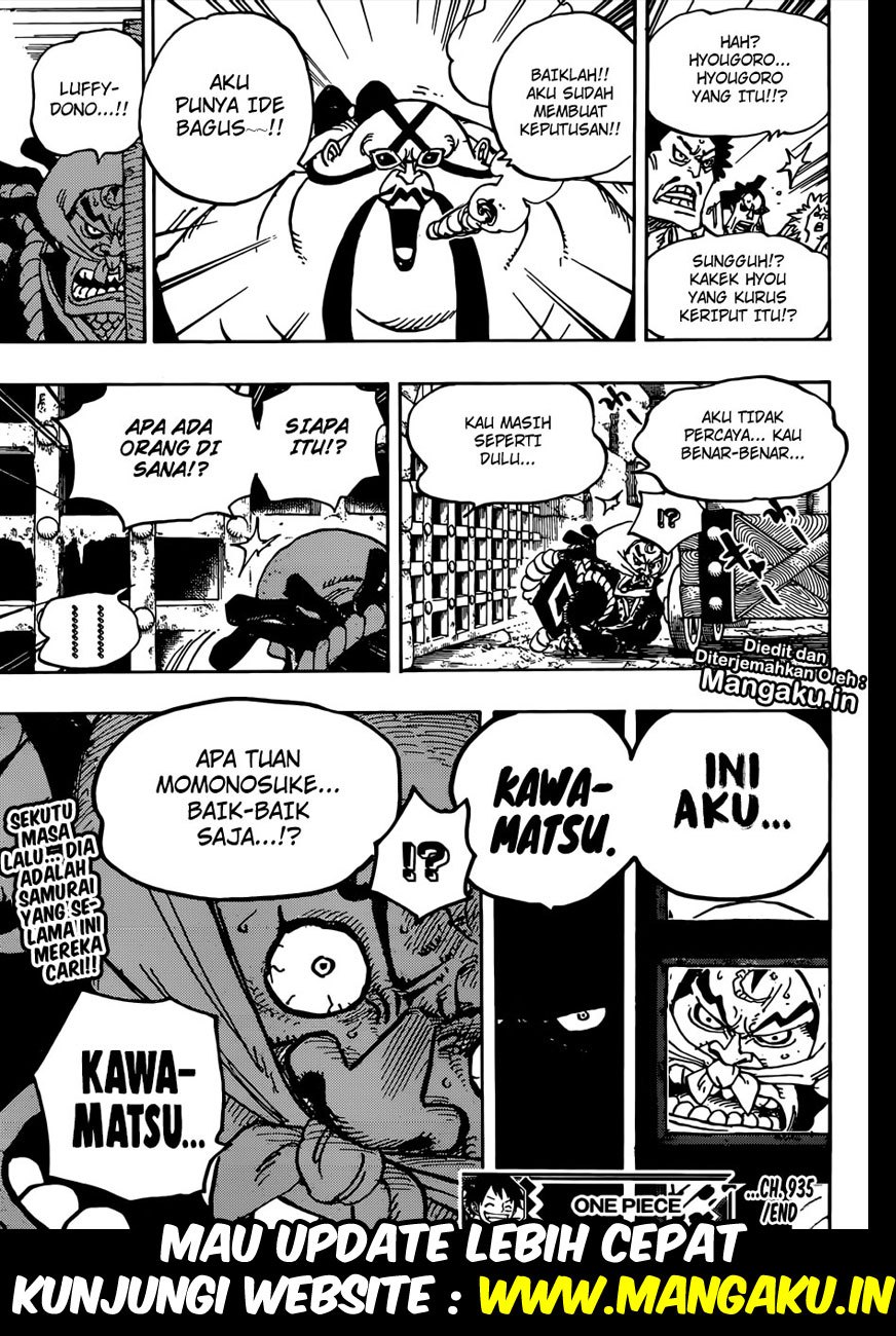 One Piece Chapter 935