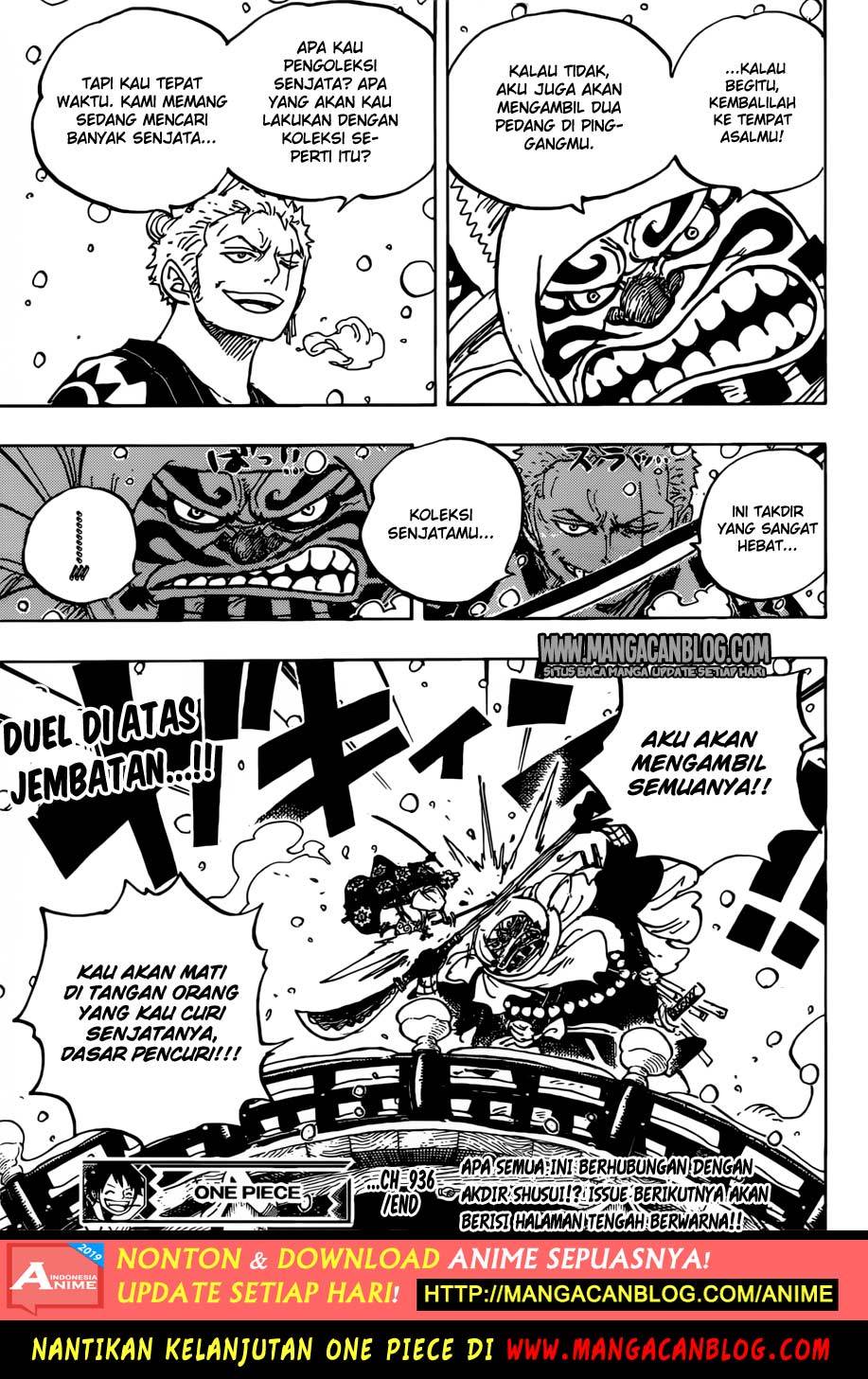 One Piece Chapter 936