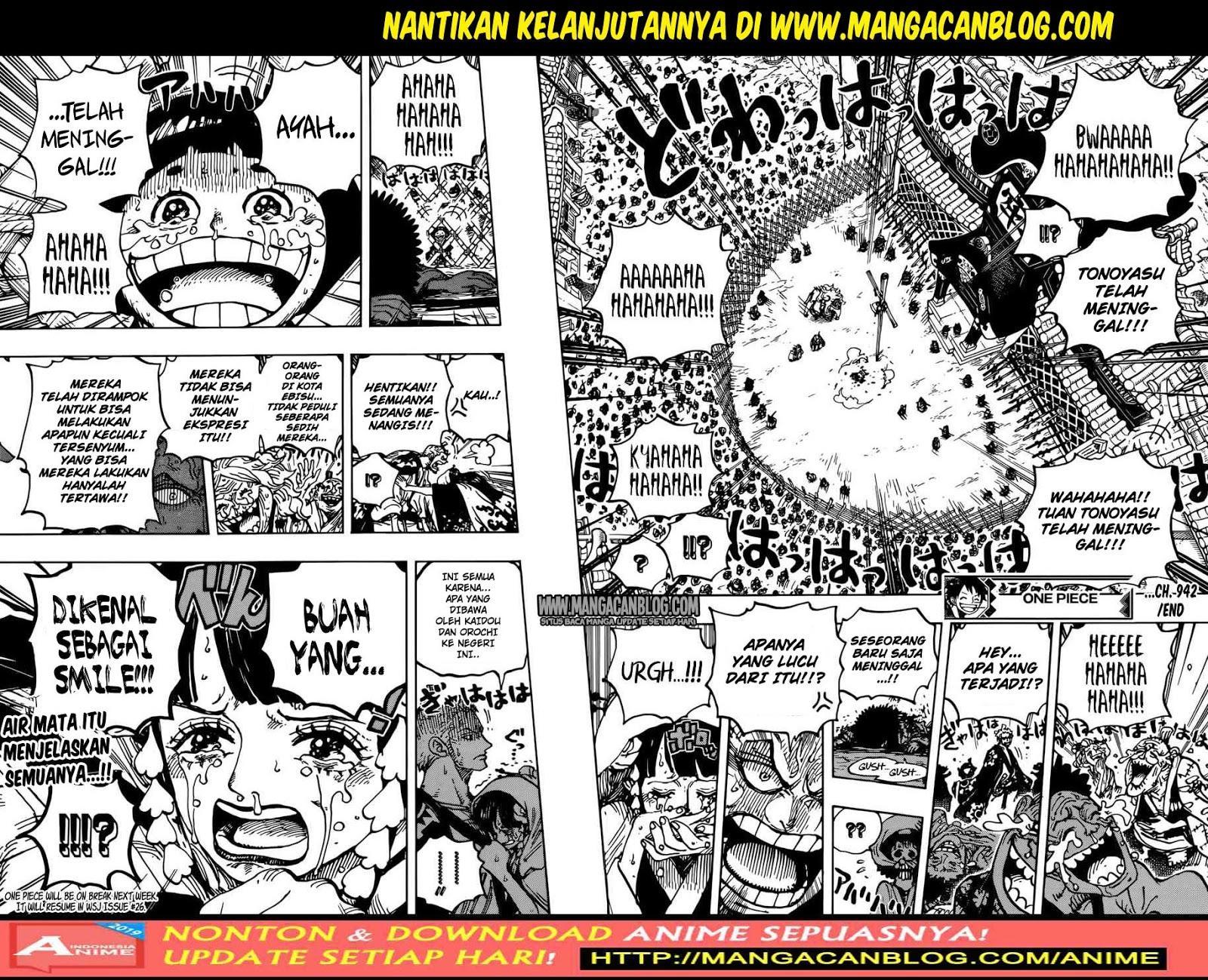 One Piece Chapter 942