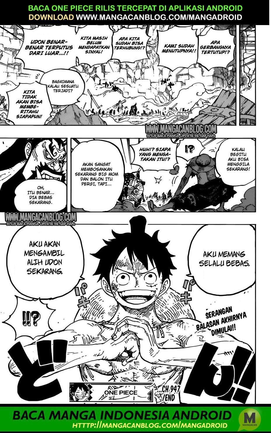 One Piece Chapter 947