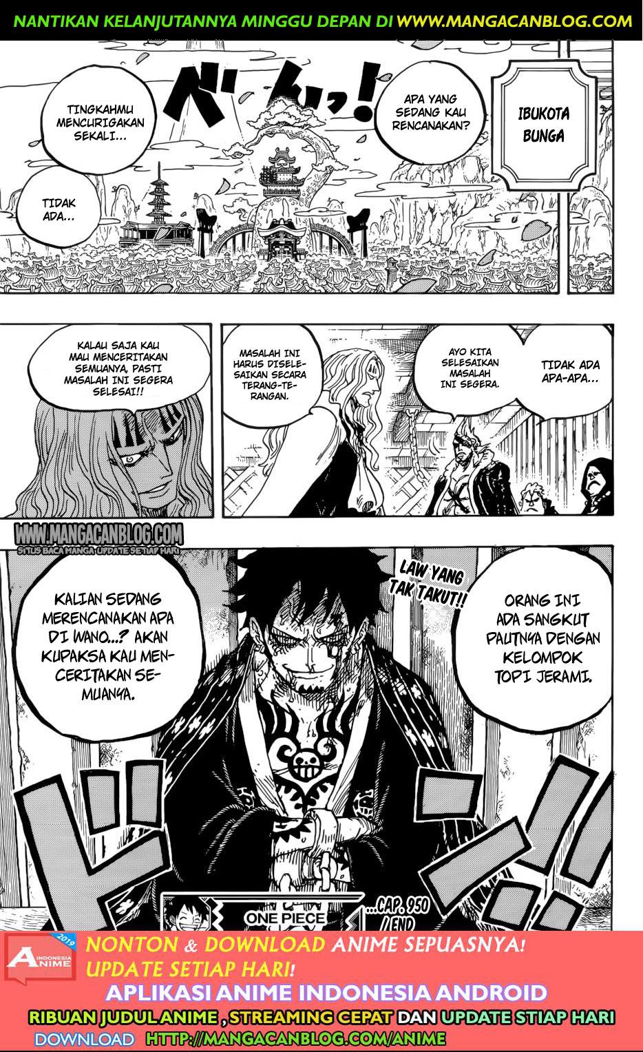 One Piece Chapter 950