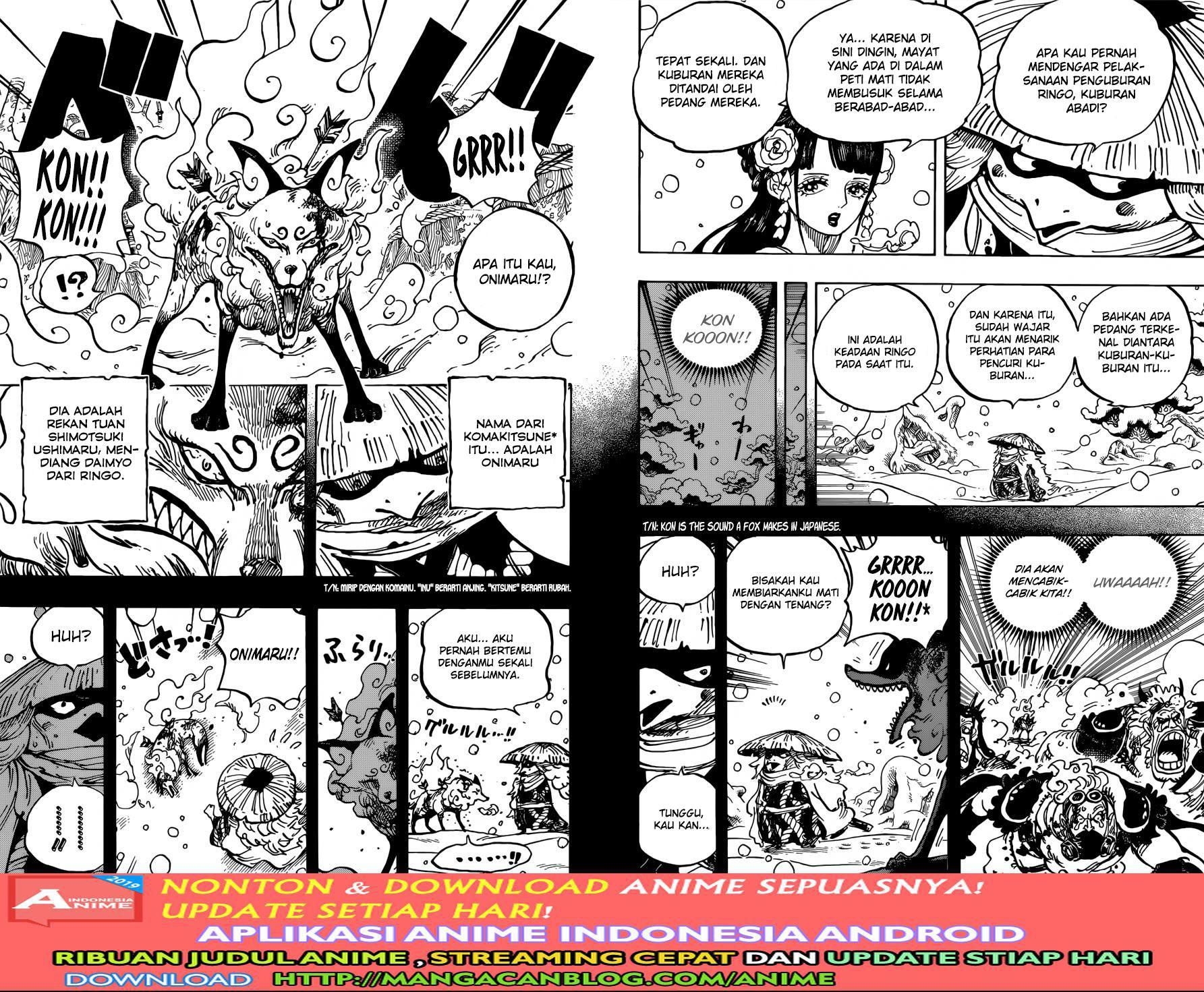 One Piece Chapter 953