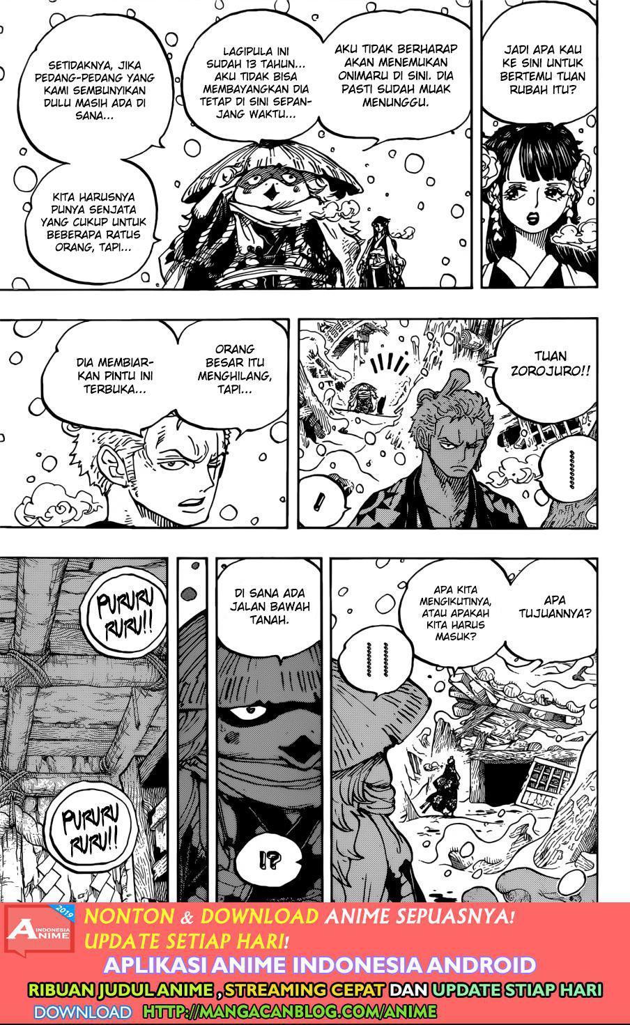 One Piece Chapter 953