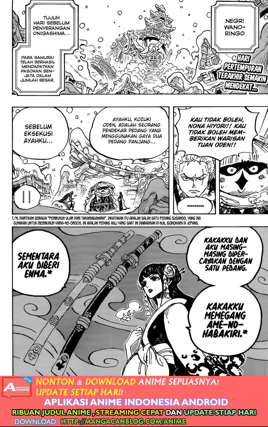 One Piece Chapter 954