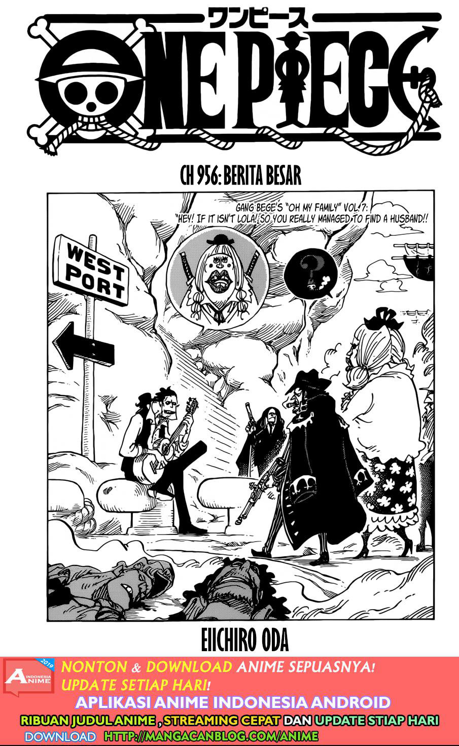 One Piece Chapter 956