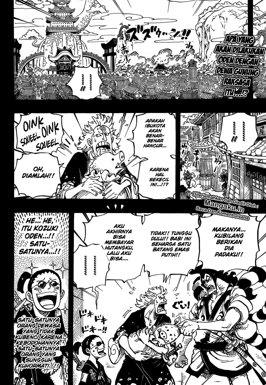 One Piece Chapter 961