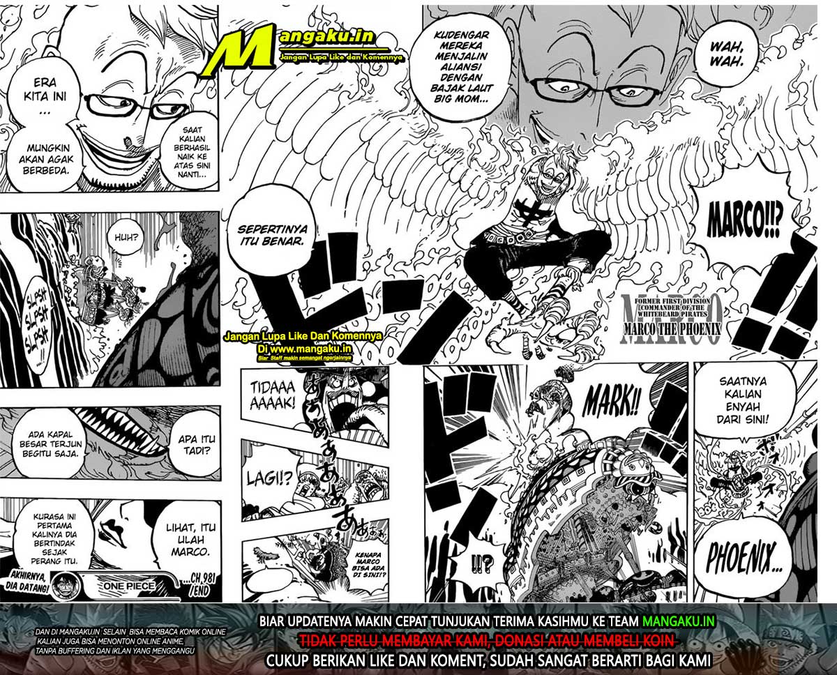 One Piece Chapter 981