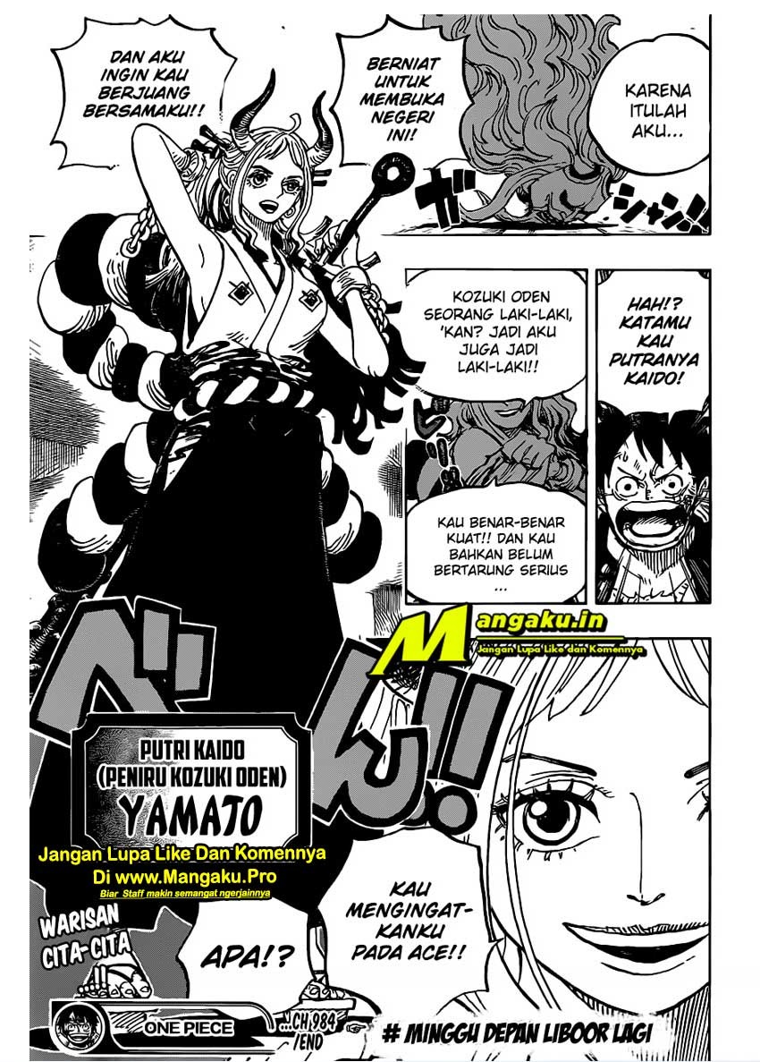 One Piece Chapter 984