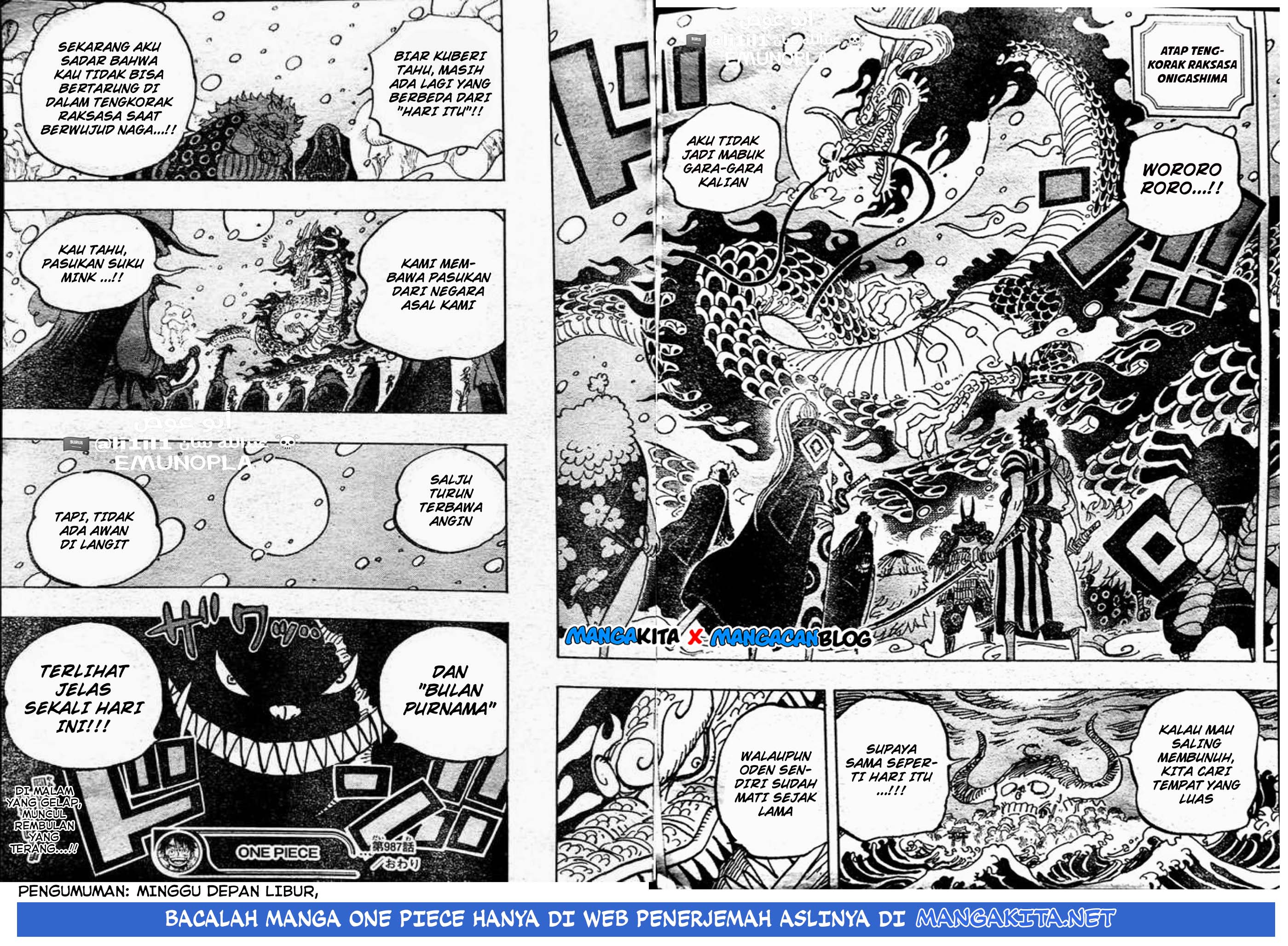 One Piece Chapter 987