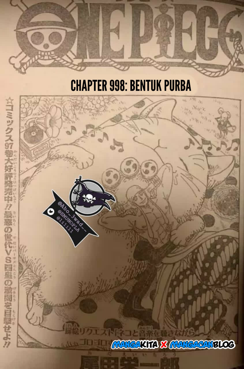 One Piece Chapter 998