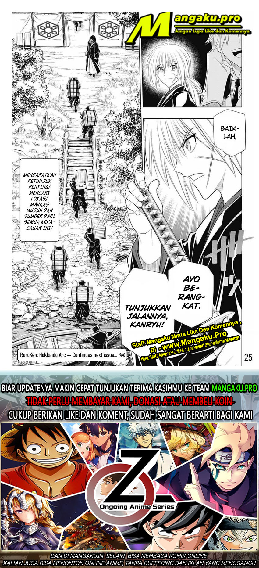 Rurouni Kenshin: Meiji Kenkaku Romantan: Hokkaidou Hen Chapter 27