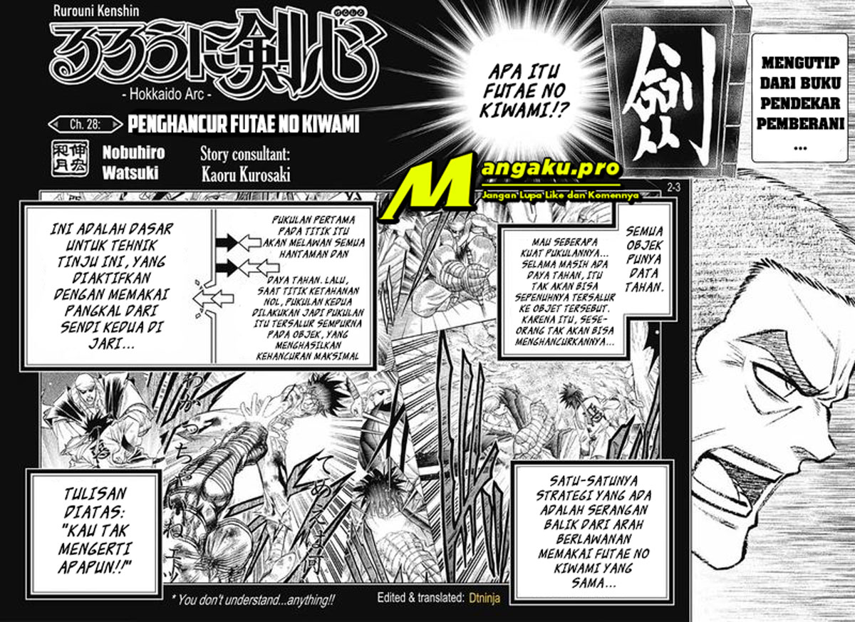 Rurouni Kenshin: Meiji Kenkaku Romantan: Hokkaidou Hen Chapter 28