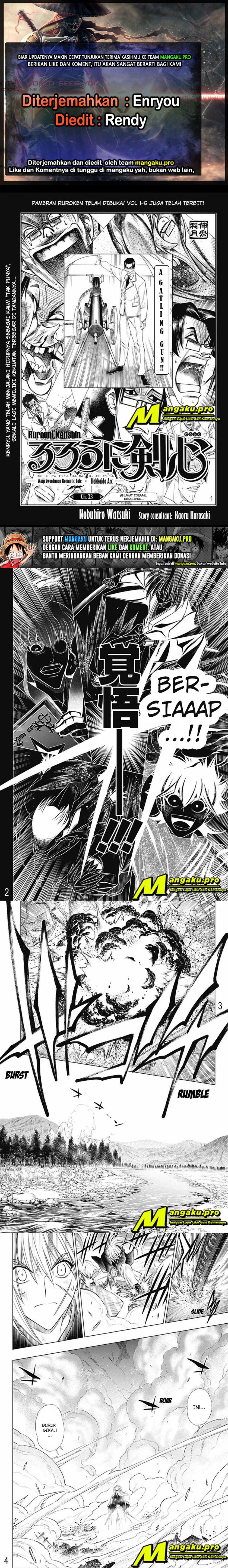 Rurouni Kenshin: Meiji Kenkaku Romantan: Hokkaidou Hen Chapter 33