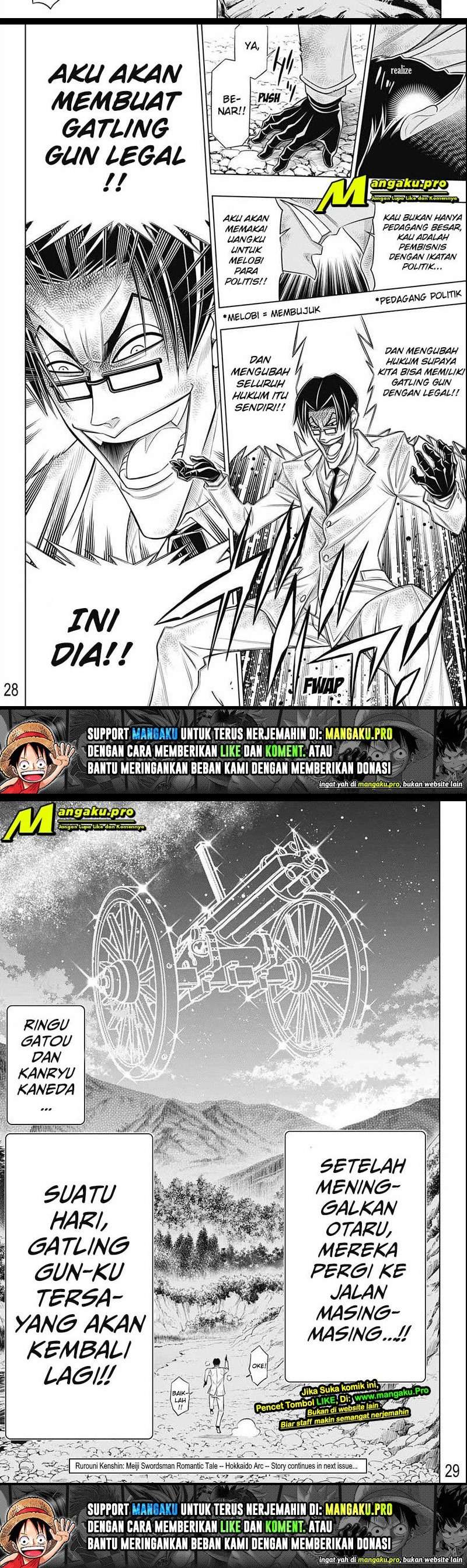 Rurouni Kenshin: Meiji Kenkaku Romantan: Hokkaidou Hen Chapter 34