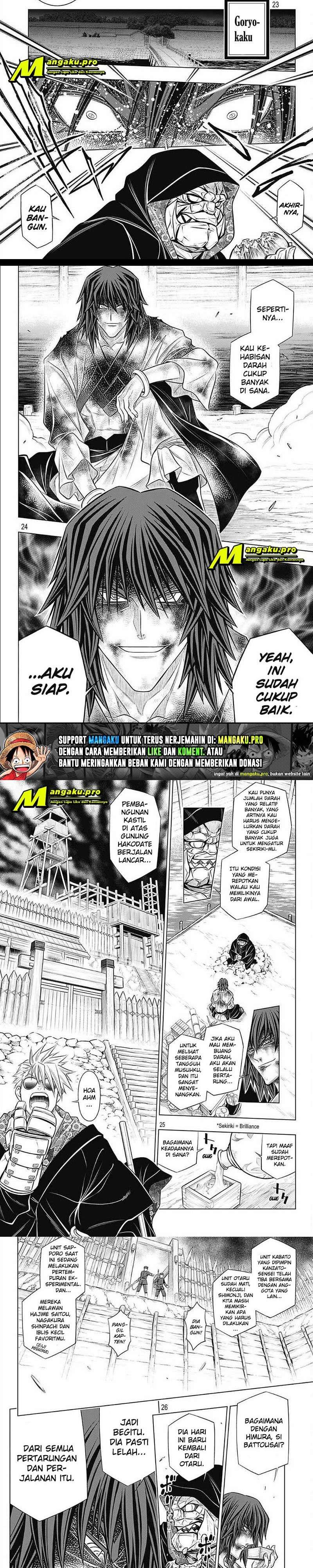 Rurouni Kenshin: Meiji Kenkaku Romantan: Hokkaidou Hen Chapter 35