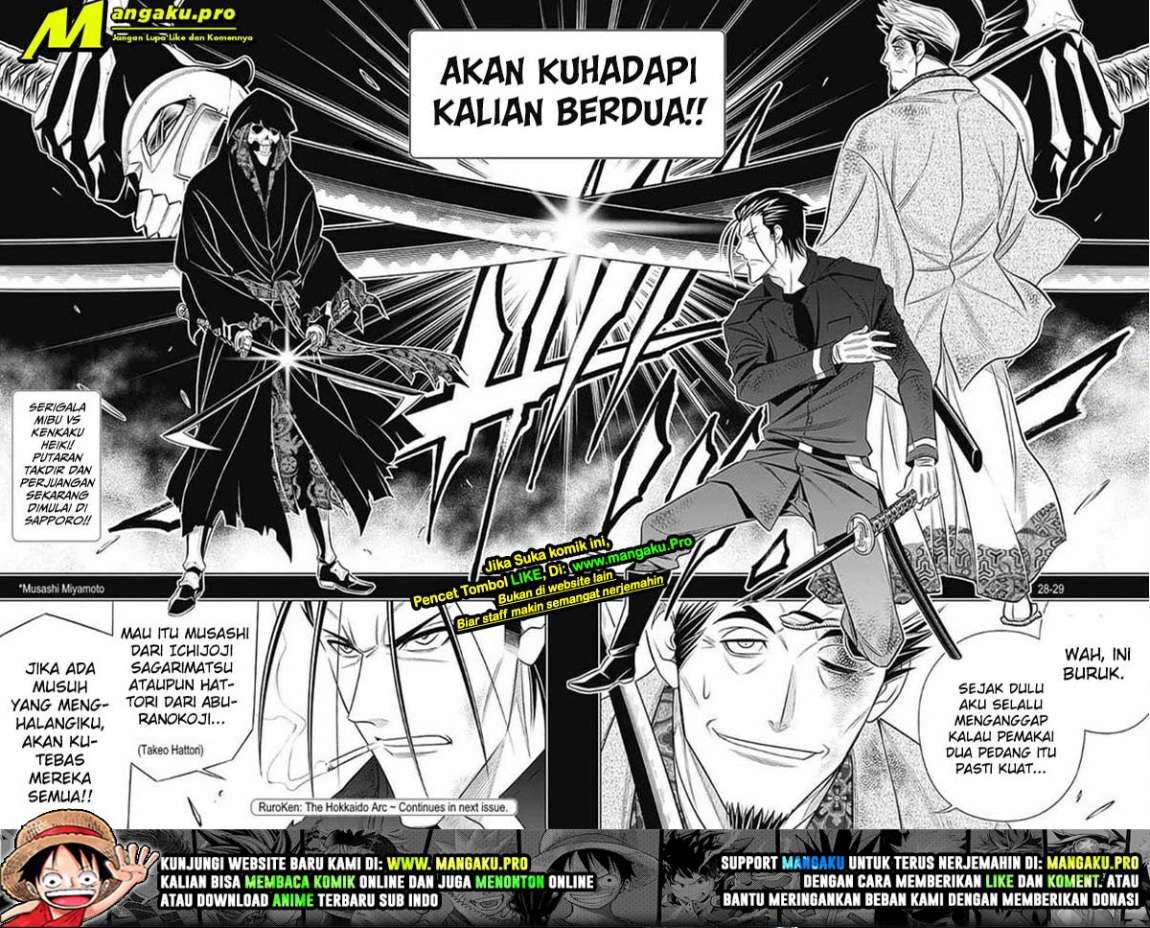 Rurouni Kenshin: Meiji Kenkaku Romantan: Hokkaidou Hen Chapter 35