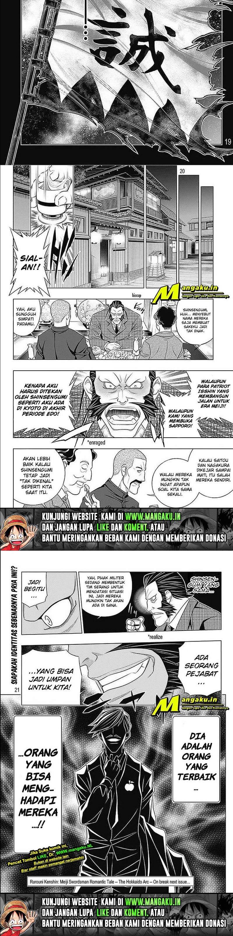 Rurouni Kenshin: Meiji Kenkaku Romantan: Hokkaidou Hen Chapter 36