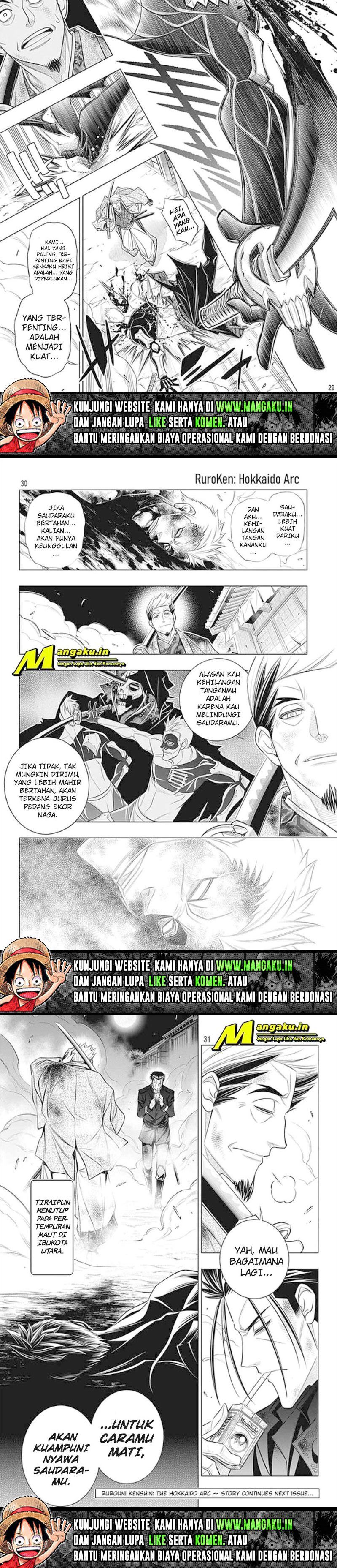 Rurouni Kenshin: Meiji Kenkaku Romantan: Hokkaidou Hen Chapter 45