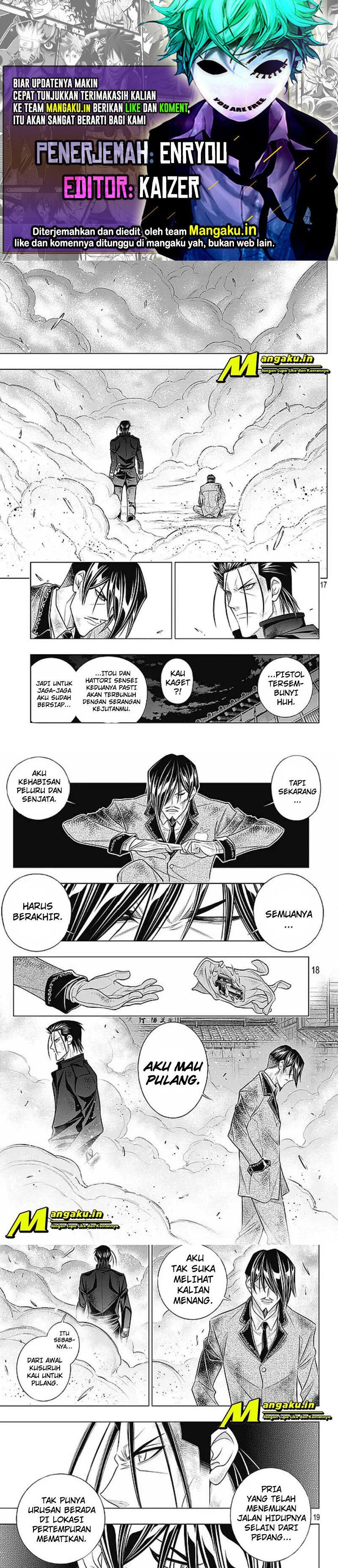 Rurouni Kenshin: Meiji Kenkaku Romantan: Hokkaidou Hen Chapter 45