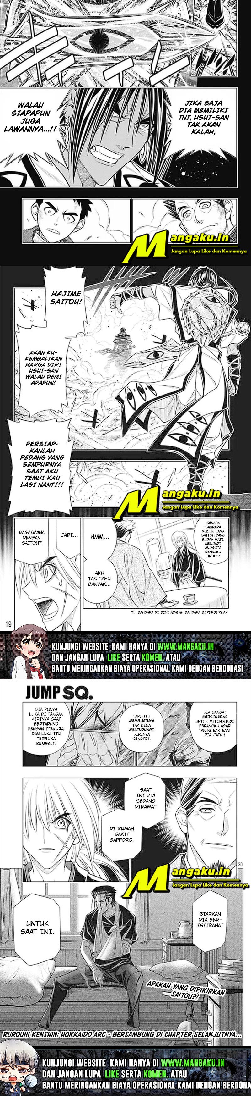 Rurouni Kenshin: Meiji Kenkaku Romantan: Hokkaidou Hen Chapter 48