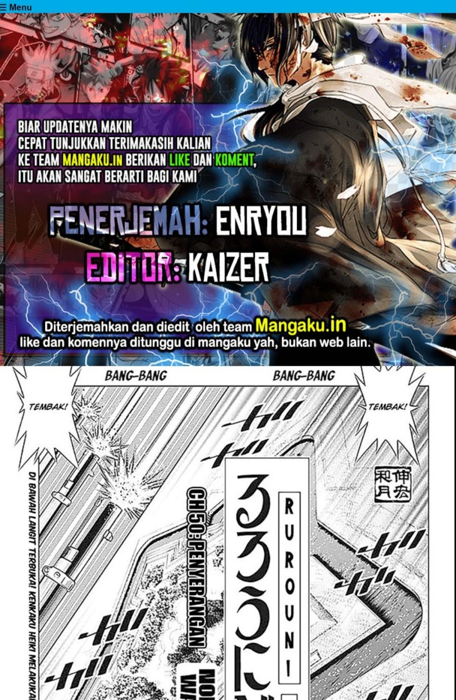 Rurouni Kenshin: Meiji Kenkaku Romantan: Hokkaidou Hen Chapter 50