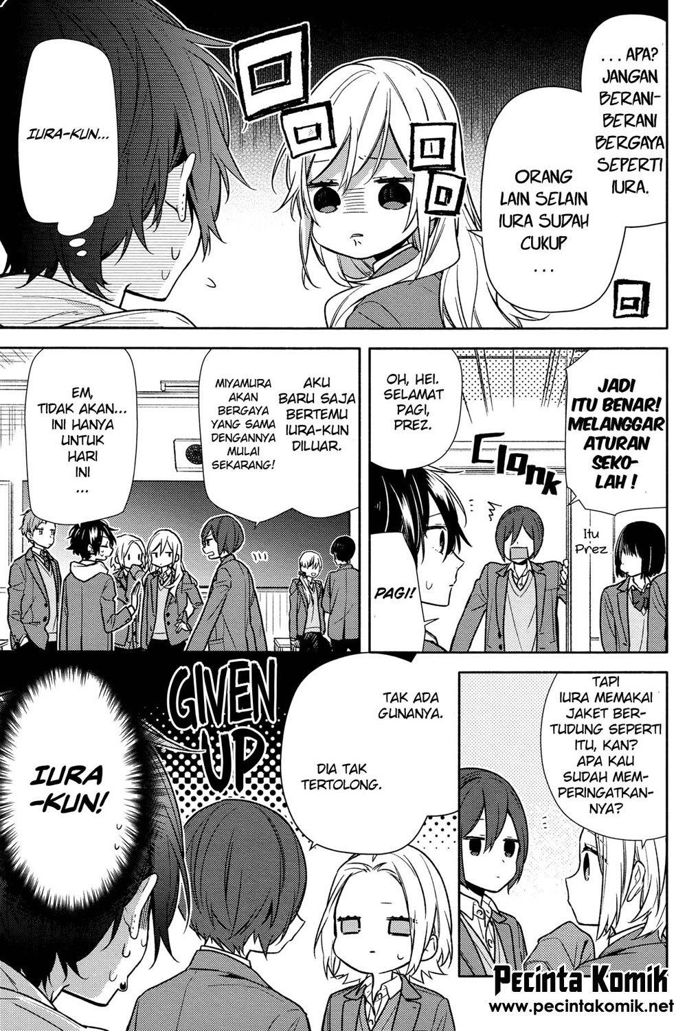 Horimiya Chapter 100